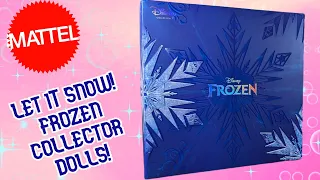 Too Late...Frozen | Mattel Disney100 Frozen Anna and Elsa Collector Dolls| Adult Collector Review