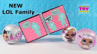 LOL Surprise Dollhouse New Family & Glitter Palooza Doll Opening | PSToyReviews