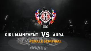 Girl Mainevent vs Aura | Female Semifinal | EBS World Final 2022