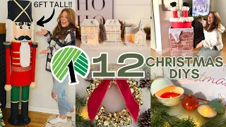 TOP 12 DOLLAR TREE CHRISTMAS DIYS YOU WANT TO MAKE THIS YEAR!