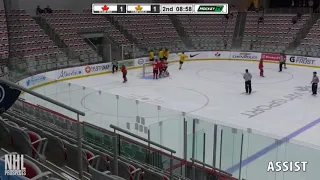 Hendrix Lapierre 1A & SO G vs Team Red | Jul 25 2018 | U17 Canada Dev Camp