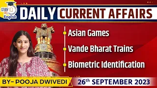 UPSC 2024 | Daily Current Affairs | Pooja Dwivedi | Study IQ IAS English