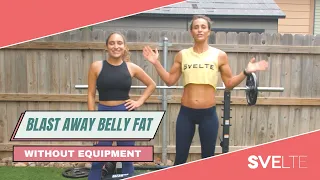 Melt Fat In Minutes With This At Home  No Equipment Workout ft. Coach Gaby