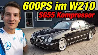 600PS im W210 mit E55 AMG Kompressor Motorswap!