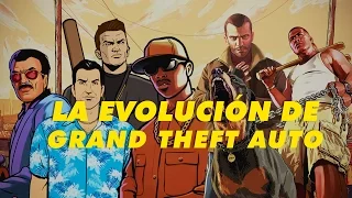 La evolución de Grand Theft Auto (Su historia 1997-2013)