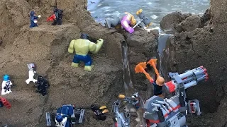 Lego Dam Breach #7 The Avengers Endgame Stop Motion