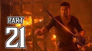 Uncharted 4: A Thief's End Walkthrough PART 21 Gameplay (PS4) No Commentary @ 1080p HD ✔