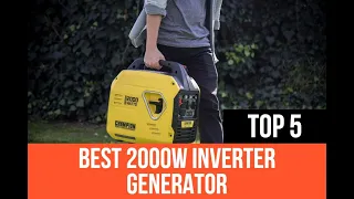 Top 5 Best 2000 Watt Inverter Generator 2024
