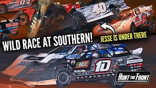 Big Wrecks in a Crazy Race at Southern Raceway’s Winter Shootout Finale