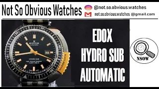 NSOW: #Edox #HydroSub Automatic Watch Review