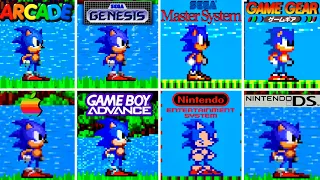 Sonic The Hedgehog|Arcade vs Genesis vs GBA vs NES vs iOS vs Game Gear vs Master System vs Java