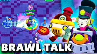 BRAWL TALK con 2 NUEVOS BRAWLERS Y NUEVA *HIPERCARGA* en BRAWL STARS