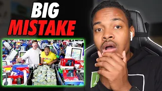 Reacting to MrBeast Spending One Million Dollar Winner 24hrs | Scam