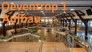 Modellbahntreffen Oeventrop 2024 - Aufbau