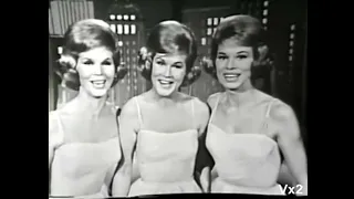 McGuire Sisters - Sincerely & Sugartime (live footage)