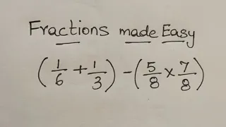 Fractions made Easy! All Shortcuts together