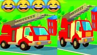Bulldozer, Dump Truck & Wheel Loader Truck for Kids |  Zipline Transport Construction @TinoKidsTV