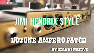 Hotone Ampero patch: Jimi Hendrix Style