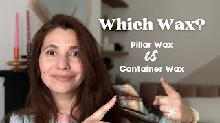 How To Choose The Right Candle Wax | Pillar Wax vs Container Wax | Best wax for bubble candles