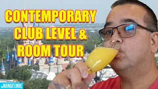 Disney's Contemporary Resort Club Level & Room Tour | Walt Disney World