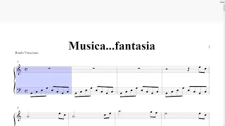 Rando Veneziano - Musica fantasia (Easy Version)@flowing-score9976