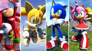 Sonic Frontiers: Character Select on All Islands!