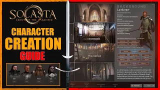 Solasta - Character Creation Beginner's Guide