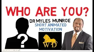 HOW TO KNOW YOUR PURPOSE??? (Principles of Success) by Dr Myles Munroe PART 1