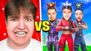 PRO KEBCIO vs 3 YOUTUBERÓW w Fortnite