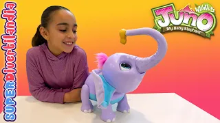 Juno! NOS HA ENAMORADO. Elefante de juguete de Bizak. Mascotas Interactivas 2019.