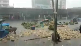Наводнение и оползни в Бразилии 25.07.2019 Flooding and landslides in Brazil 07.25.2019