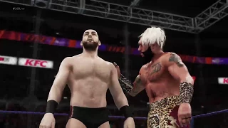 KALISTO & MUSTAFA ALI VS ENZO AMORE & ARIYA DAIVARI - WWE 205 LIVE