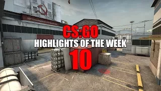 N0THING 200 IQ PLAY, KENNYS AWP ACE, SCREAM 1 TAPS! - CS:GO Highlights of the Week #10
