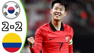 South Korea 2-2 Colombia | Highlights 2023 | All Goals & Moments