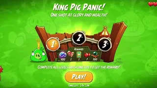 AngryBirds2 AB2 DailyChallenge(DC)KING PIG PANIC!(KPP)(Sunday,14February,2021)Gameplay with stella