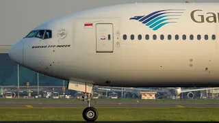 20 MINUTES of SUPER CLOSE UP TAKEOFFS and LANDINGS at JAKARTA Soekarno-Hatta Airport Indonesia CGK