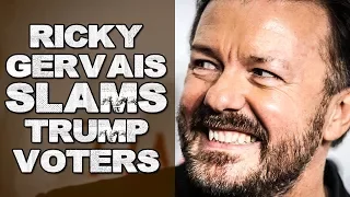 Ricky Gervais SLAMS Trump Voters: “Why Are They Falling For Drain The Swamp?” - The Ring of Fire