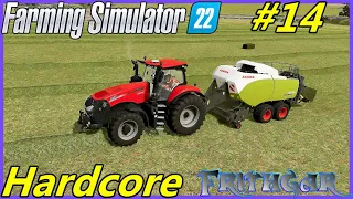 Let's Play FS22, Hardcore #14: Baling Contract!