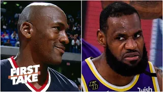 Will LeBron close the gap on MJ if the Lakers take down the Heat? First Take debates