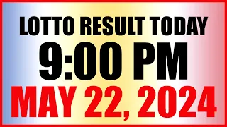 Lotto Result Today 9pm Draw May 22, 2024 Swertres Ez2 Pcso