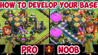 How to develop your base , Tips to upgrade your base like pro player #clashofclans #coc #tamil