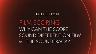 SCORE ON FILM vs. THE SOUNDTRACK | #AskMeAnything