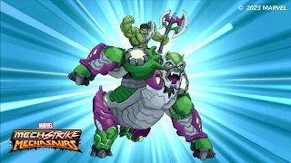 Mechasaur Files: Hulk + Gamma Smasher | Marvel's Avengers Mech Strike: Mechasaurs
