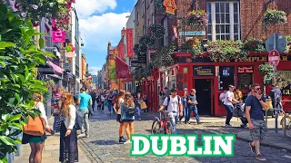 Dublin Walk Ireland 🇮🇪 — City Walking Tour in 4K HDR