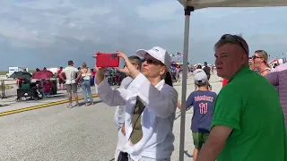 The USAF Thunderbirds at the Cleveland National Air Show 2023