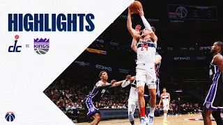 Highlights: Washington Wizards defeat Sacramento Kings 109-102 | 03/21/24