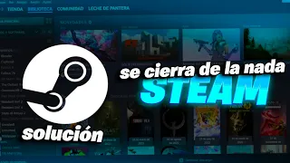 STEAM se cierra solo / VIDEOJUEGOS SE CIERRAN SOLOS PC solución