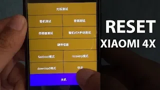 HARD RESET XIAOMI REDMI 4X