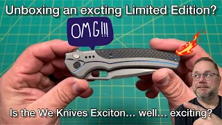 Unboxing the ‘wow’ We Knives Limited Edition Exciton knife