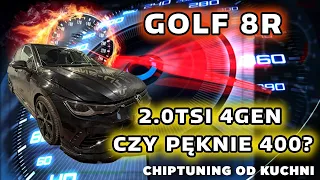 VW GOLF 8R 2.0TSI 4 gen  czy pęknie 400KM ? | #chiptuning od kuchni